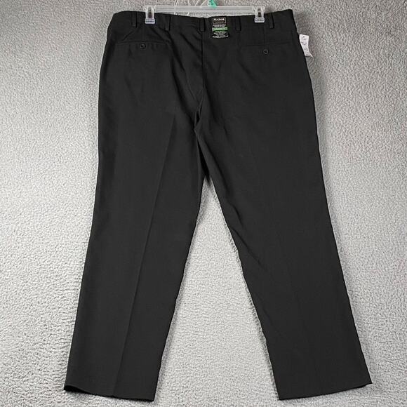 Jos A Bank Traveler Performance Tailored Fit Trouser Pants Men's 40x32 Black New - Picture 9 of 11